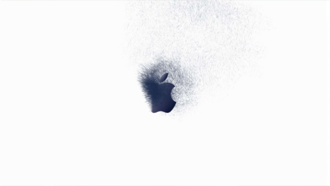 miniature logo reveal apple